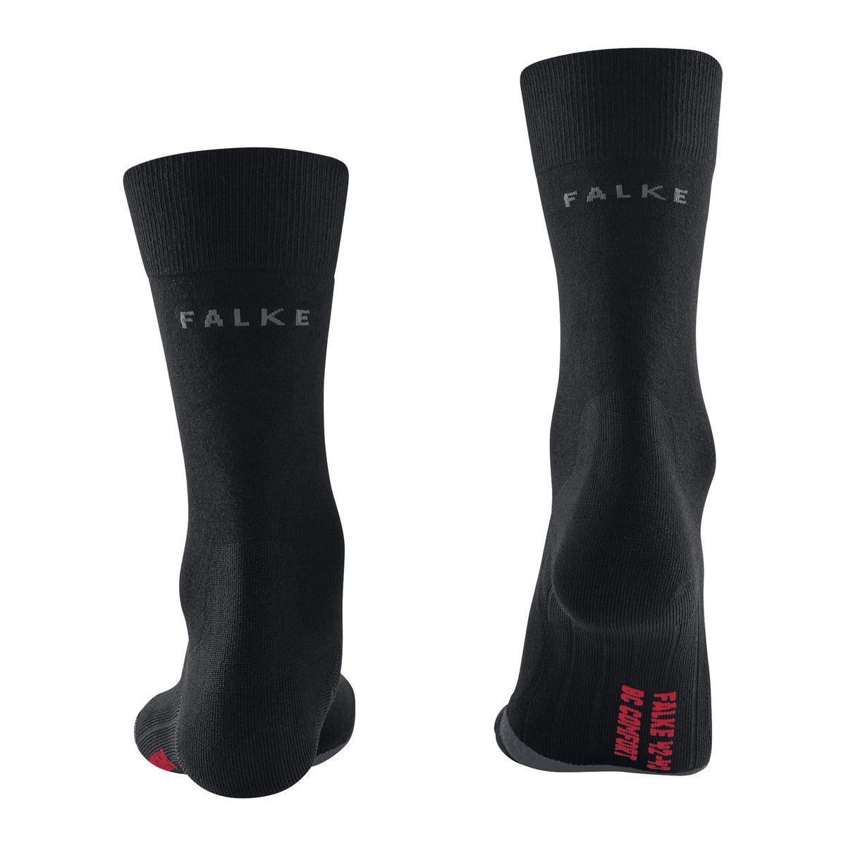 Chaussettes BC Comfort noir basique, FALKE