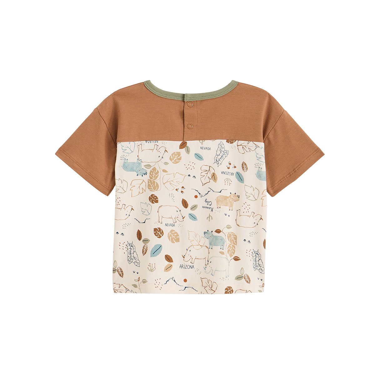 T-shirt enfant Kansas City camel, PETIT BEGUIN