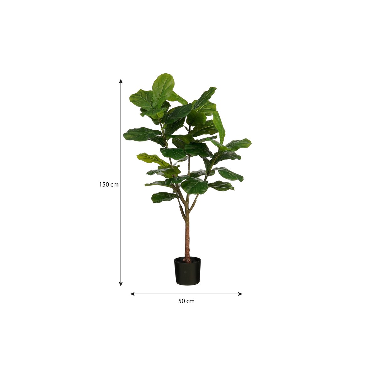 Plante artificielle FICUS vert, MICA DECORATIONS