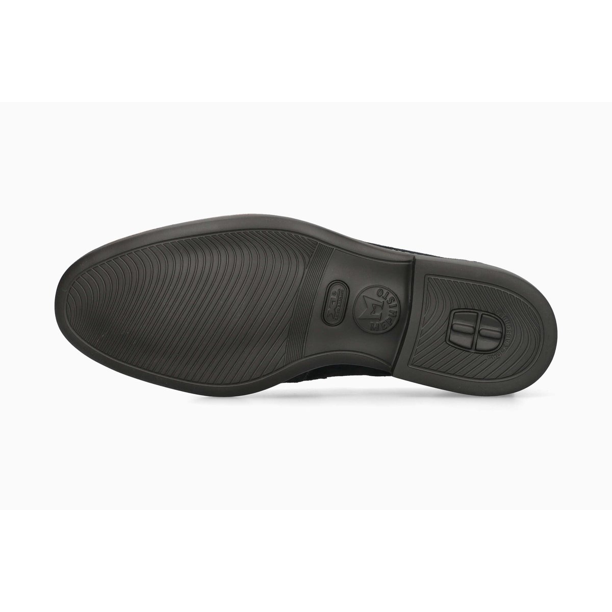 Mocassins en cuir FERGUS bleu 514, MEPHISTO