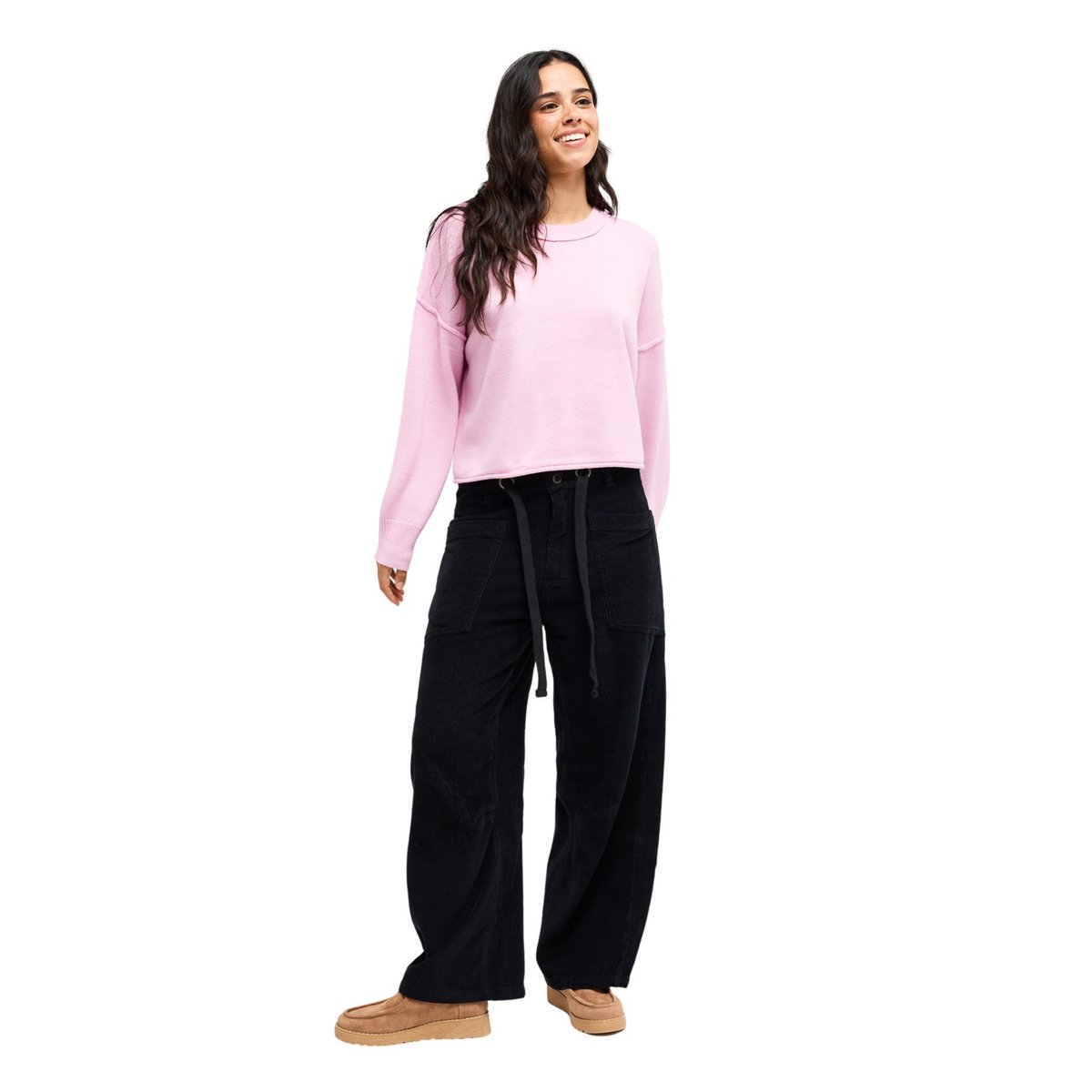 Pull à col rond SOMETHING CUTE. rose pink lavender, ROXY