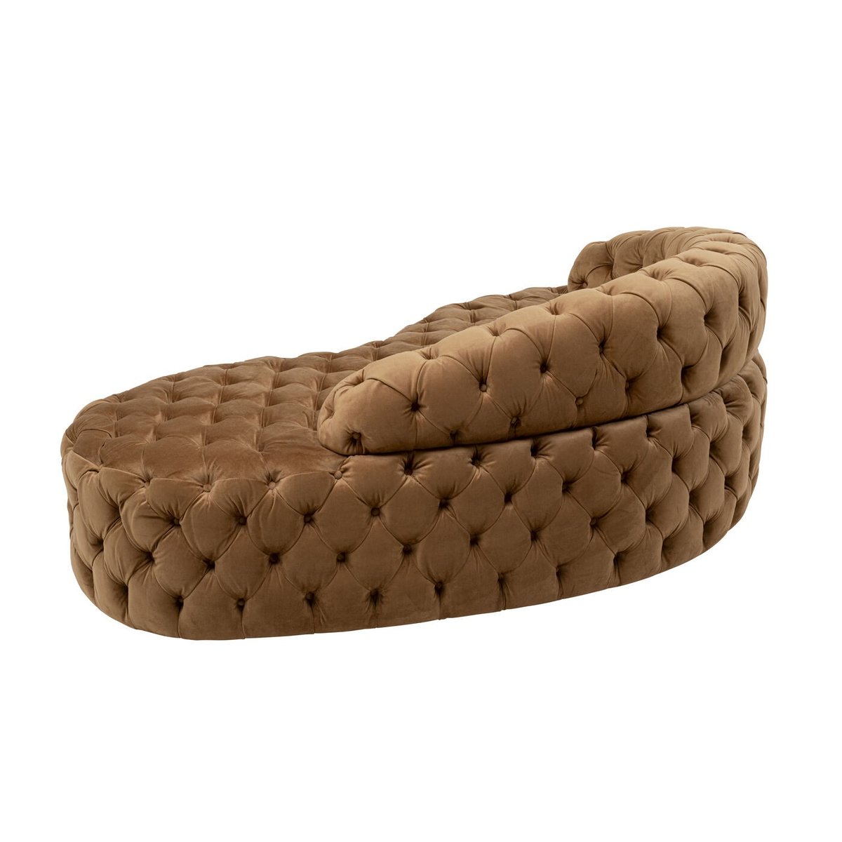 Méridienne en velours, SANTA BARBARA beige, KARE DESIGN