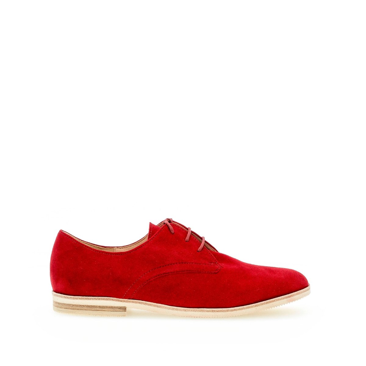 Derbies en daim rouge, GABOR