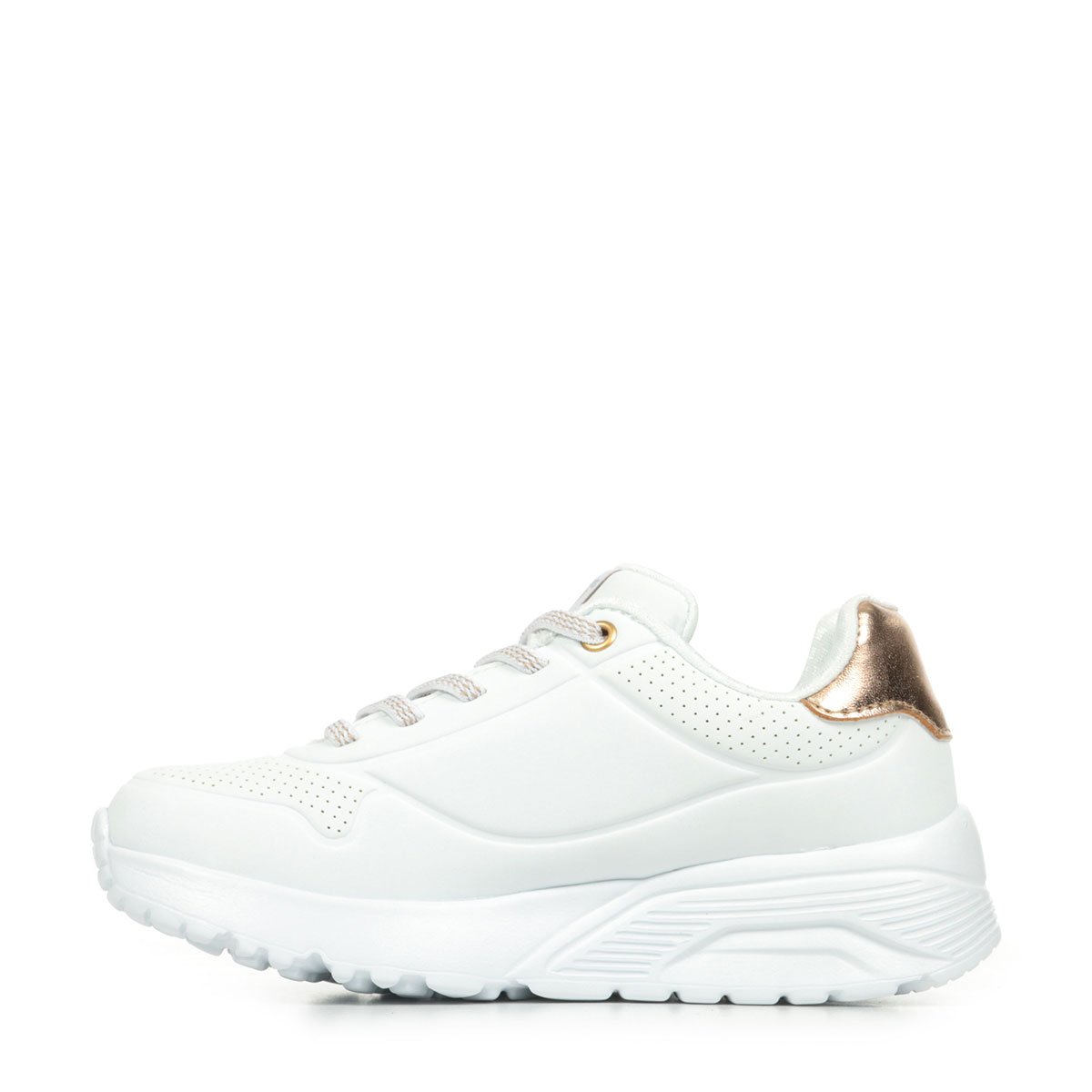 Baskets UNO LITE METALLIC MODE white, SKECHERS