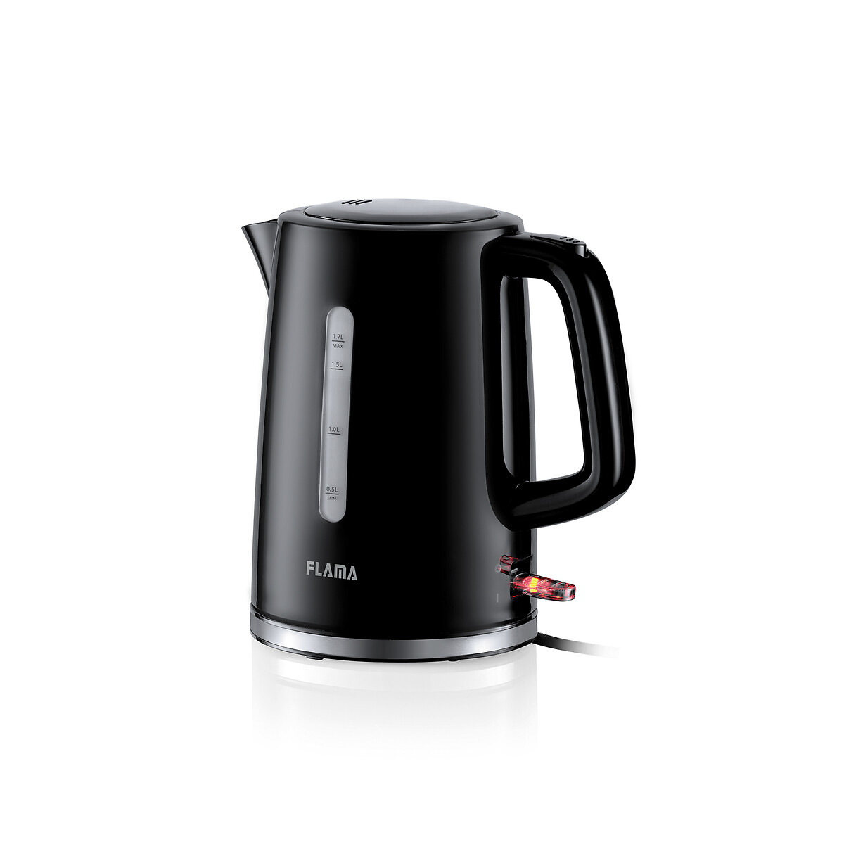 Jarro elétrico preto 1,7L, 727FL, da Flama preto , FLAMA