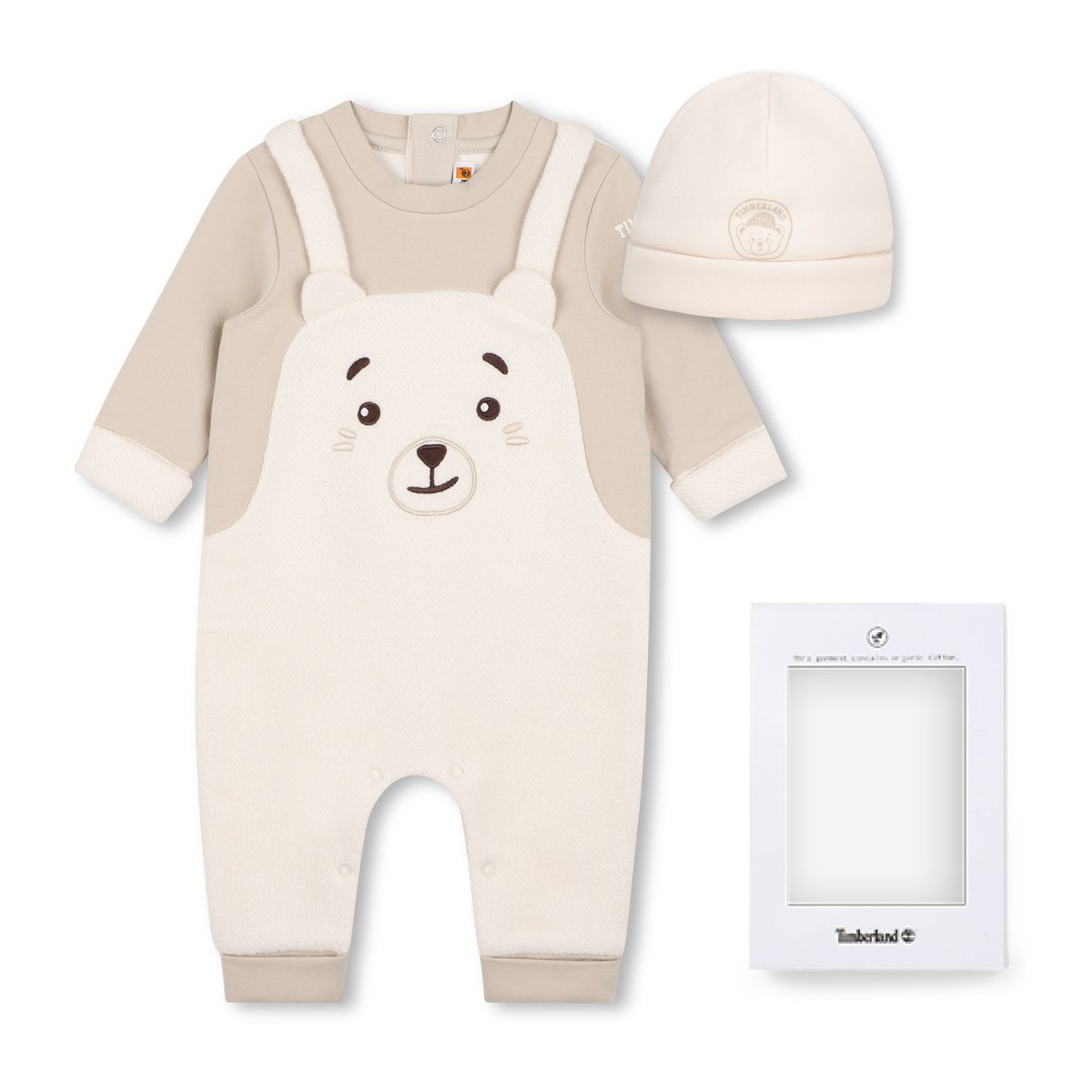 Ensemble combinaison et bonnet ivoire, TIMBERLAND