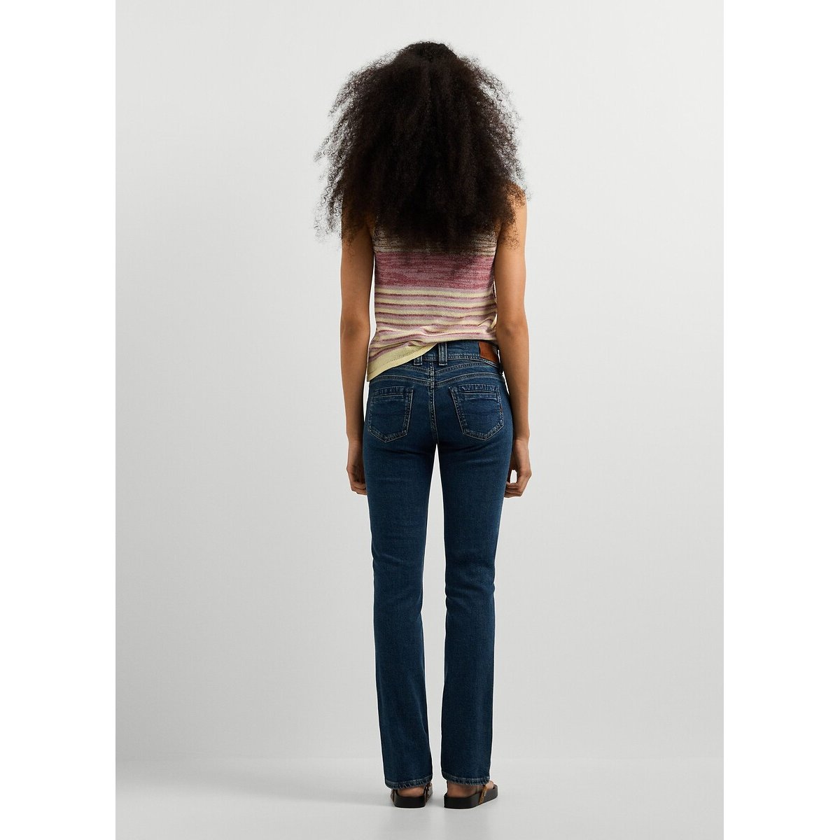 Jeans slim, cintura standard, dois botões, GEN stone wash, PEPE JEANS