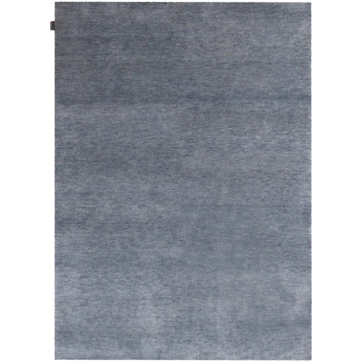 Tapis en laine noué main, BHUTAN bleu, gris, RECOLLECTION