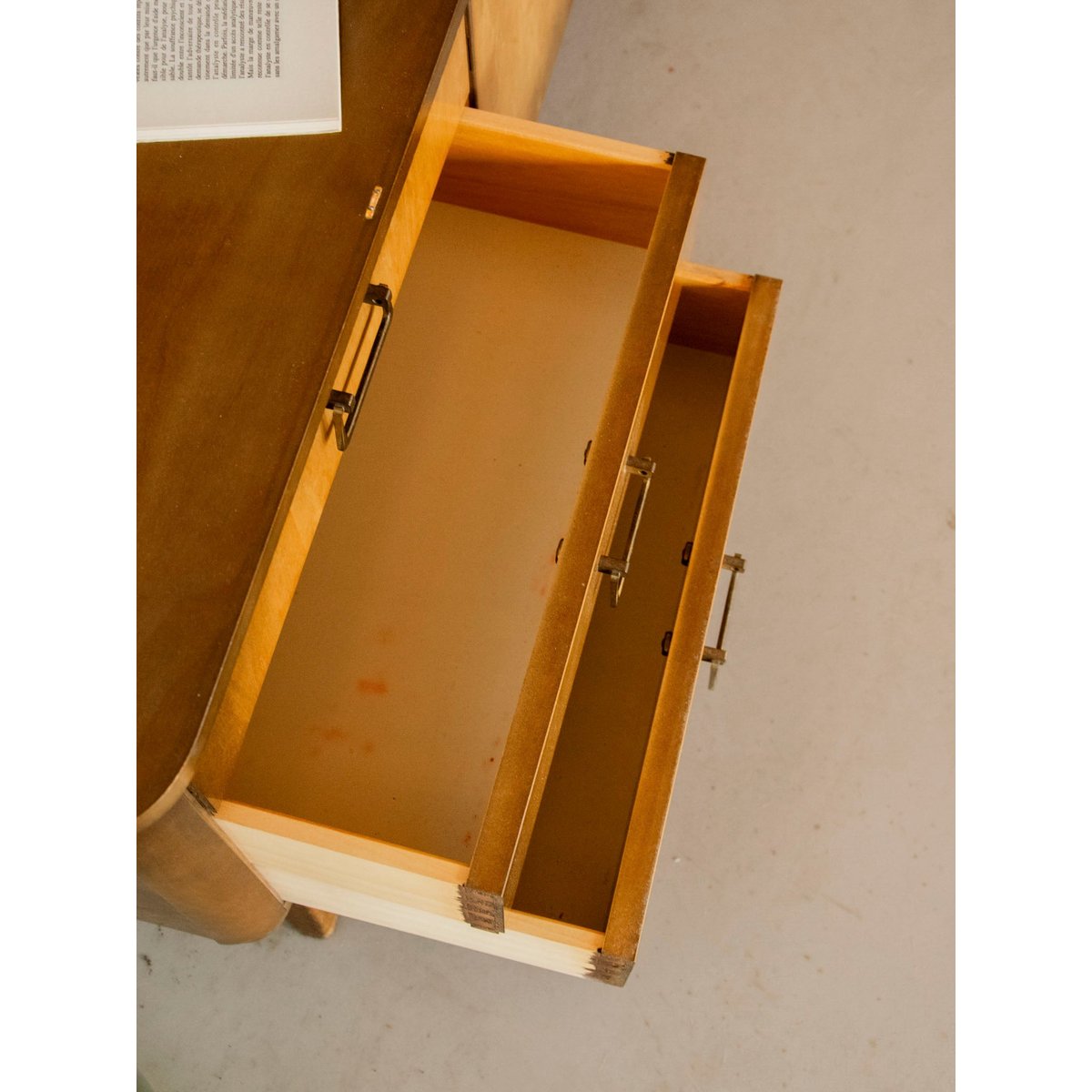 Enfilade élégante et fonctionnelle Margaret N°752 - Bon état bois foncé, DEBONGOUT
