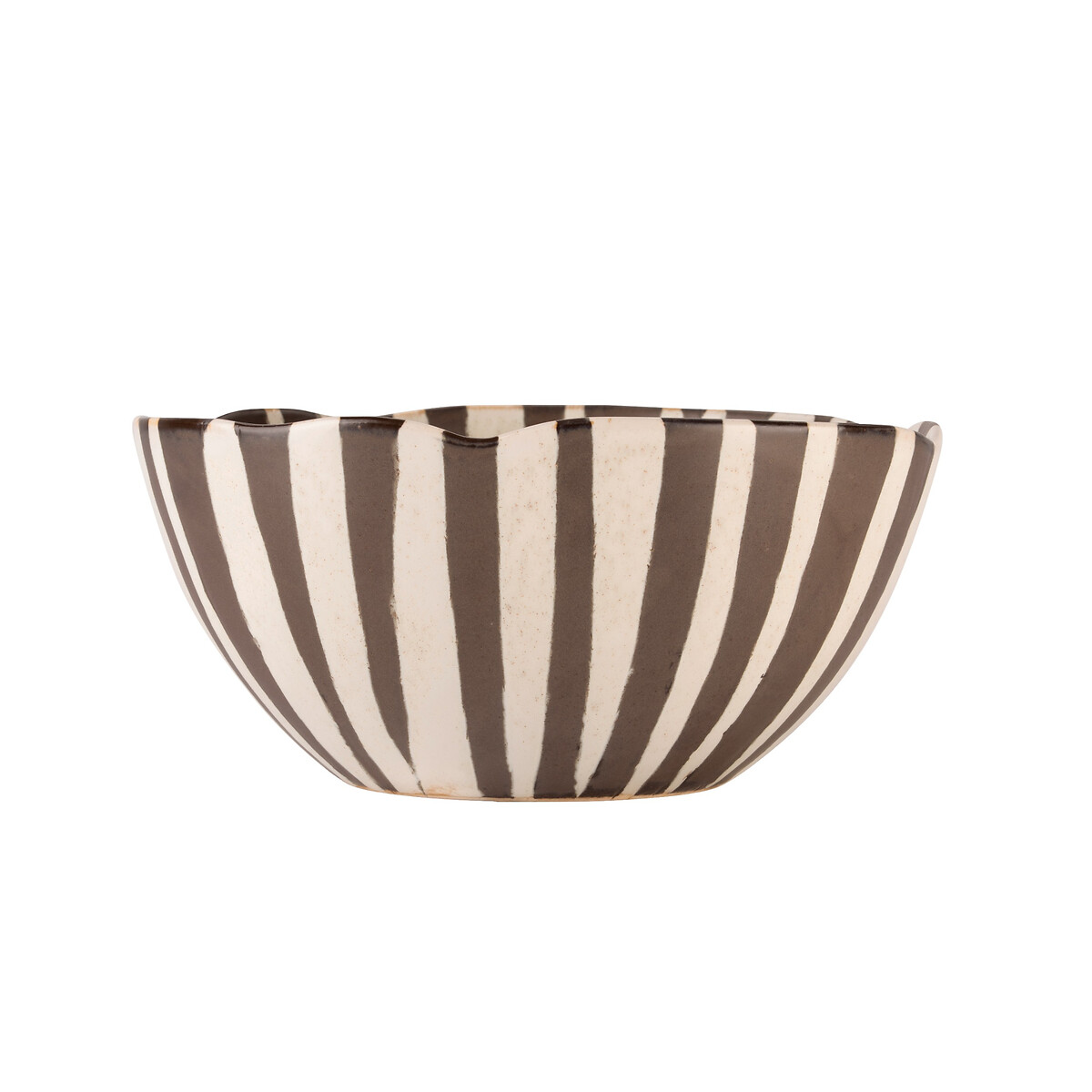 MADE.COM Bernardo Serving Bowl brown , MADE