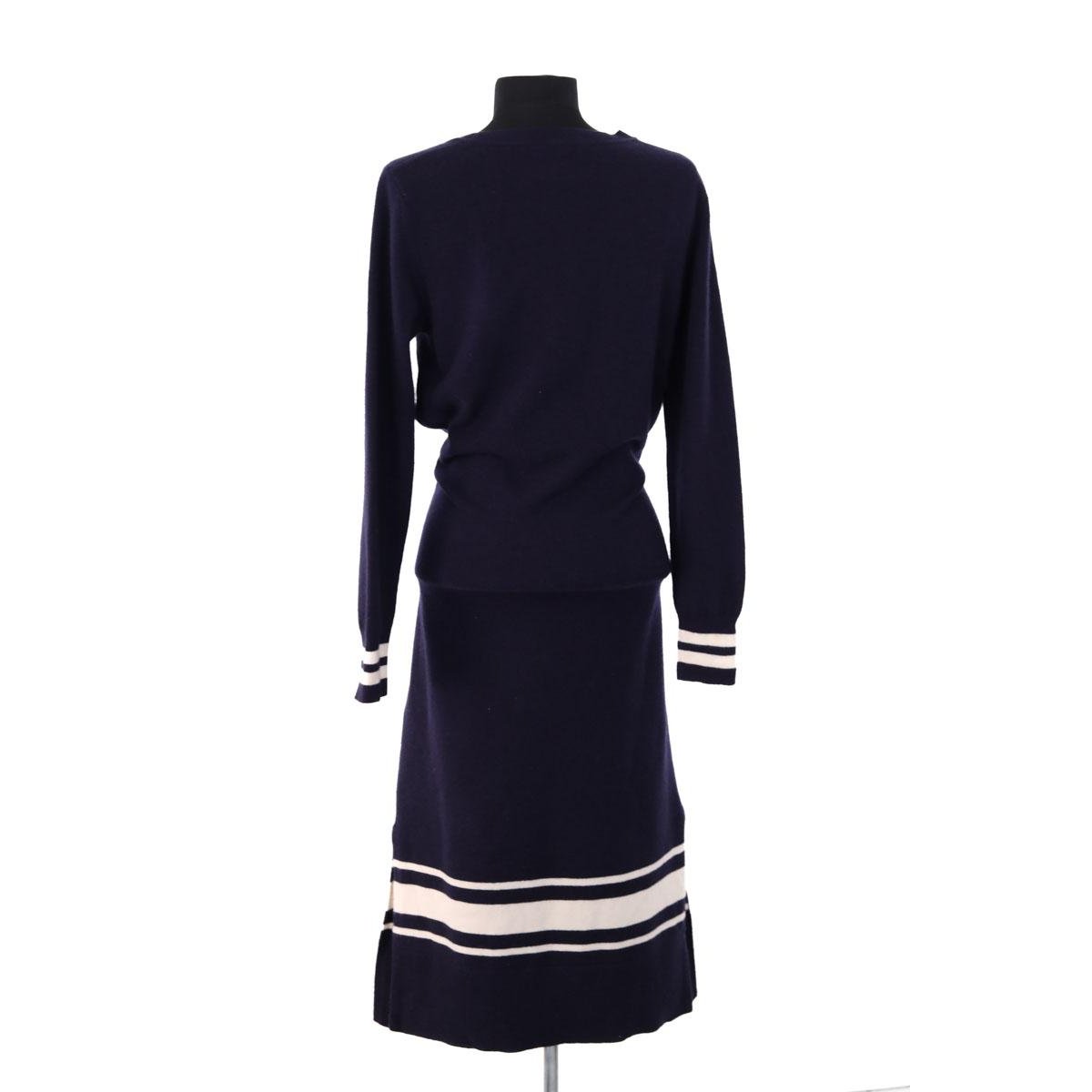 Robe pull - Très Bon État marine, SANDRO