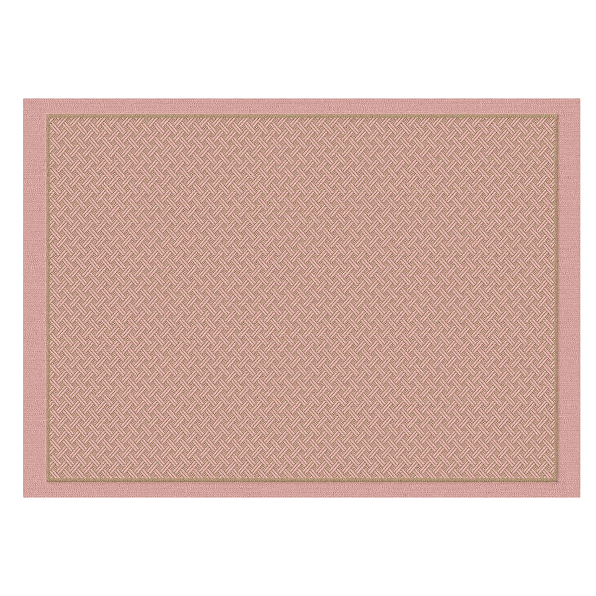 Set de table enduit en Coton, OSMOSE TRESSAGE tremiere, LE JACQUARD FRANCAIS