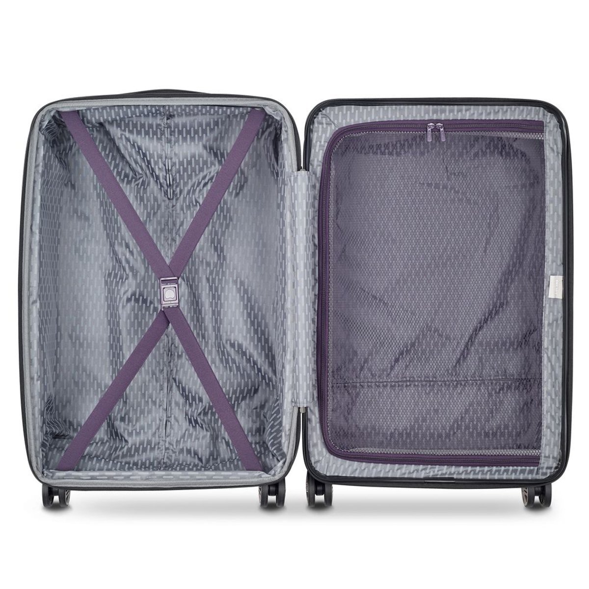 Valise L AIR ARMOUR violet foncé, DELSEY PARIS