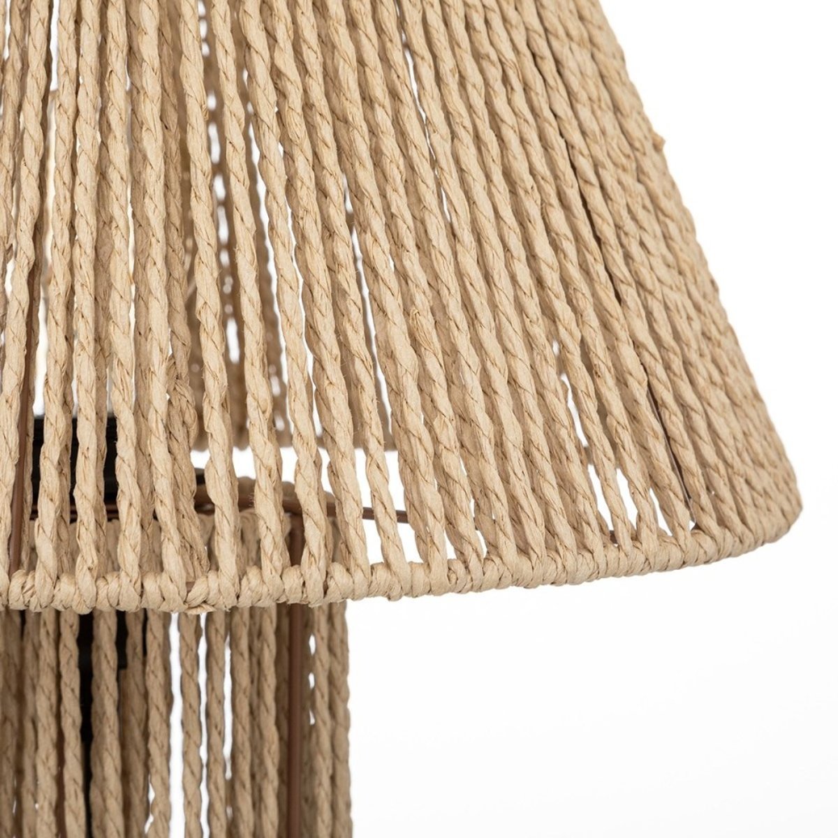 Lampe Corde Adria Naturel H38 beige, ATMOSPHERA