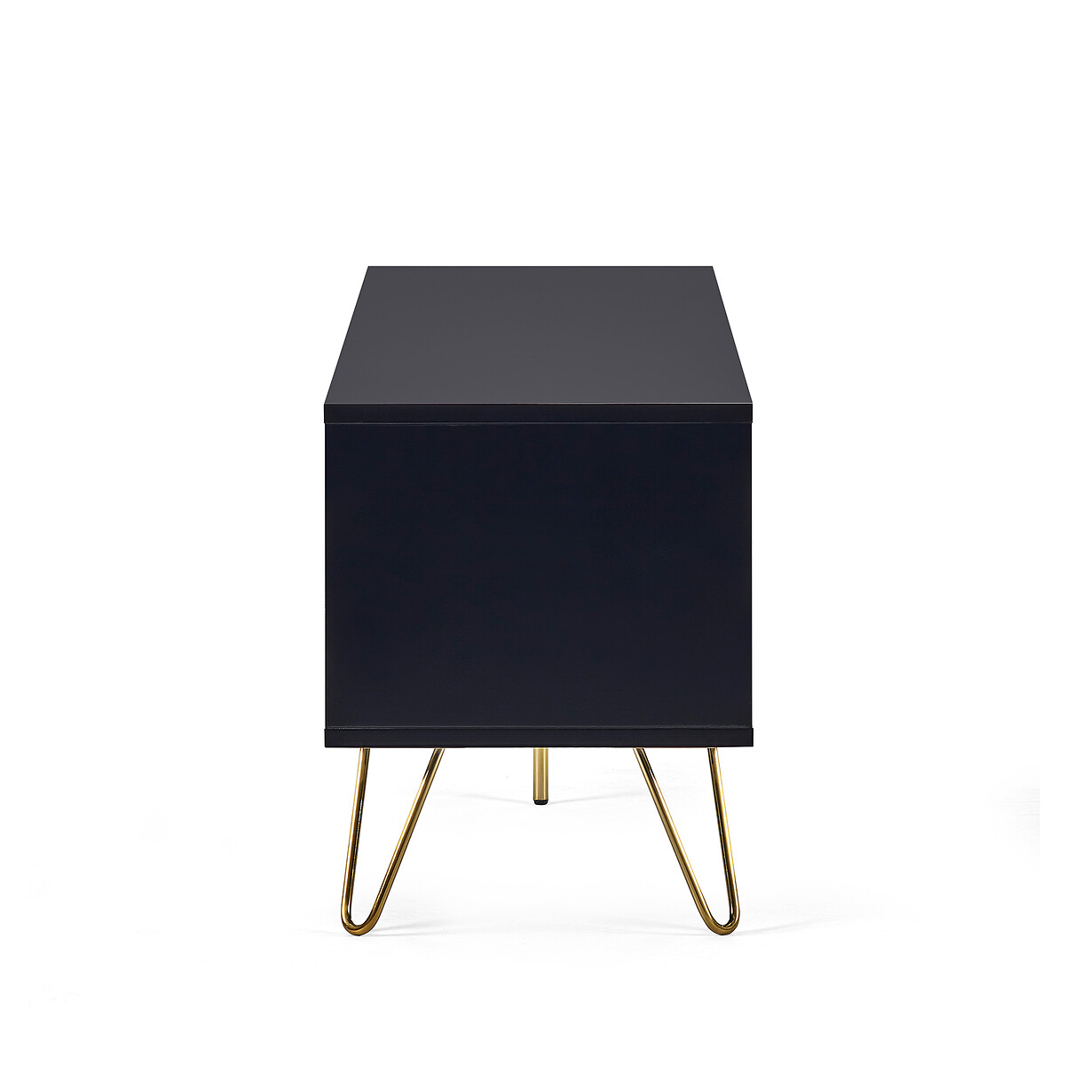 Ancona Sculptural TV Unit black, SO'HOME
