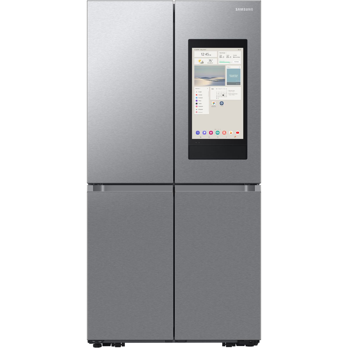 Réfrigérateur multi portes RF65DG9H0ESR family hub inox, SAMSUNG