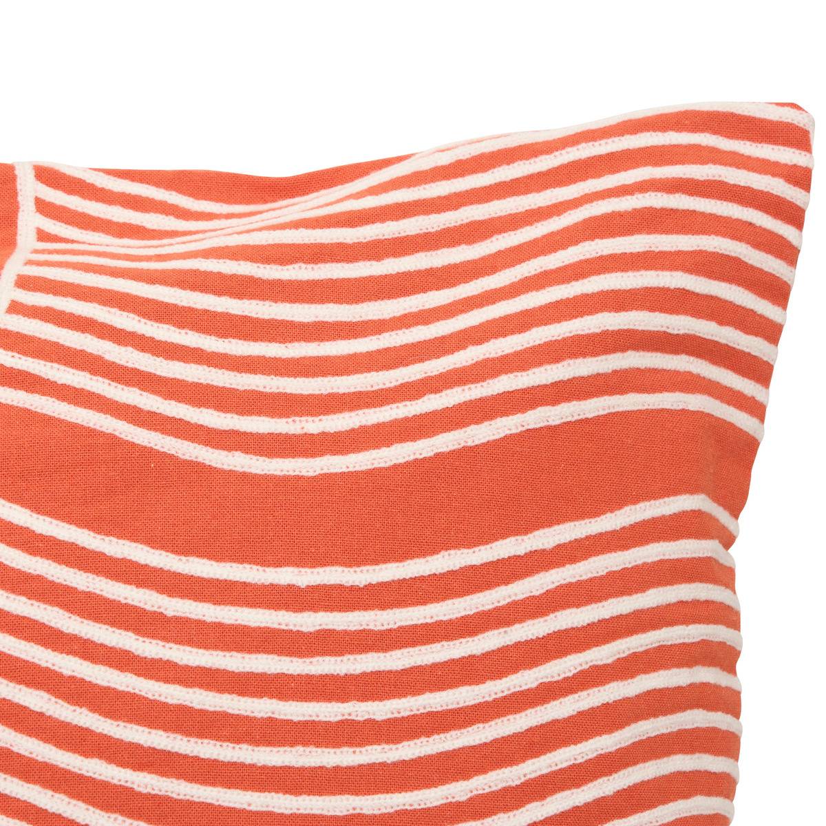 Coussin rectangulaire NIPPON LINE orange, ATMOSPHERA