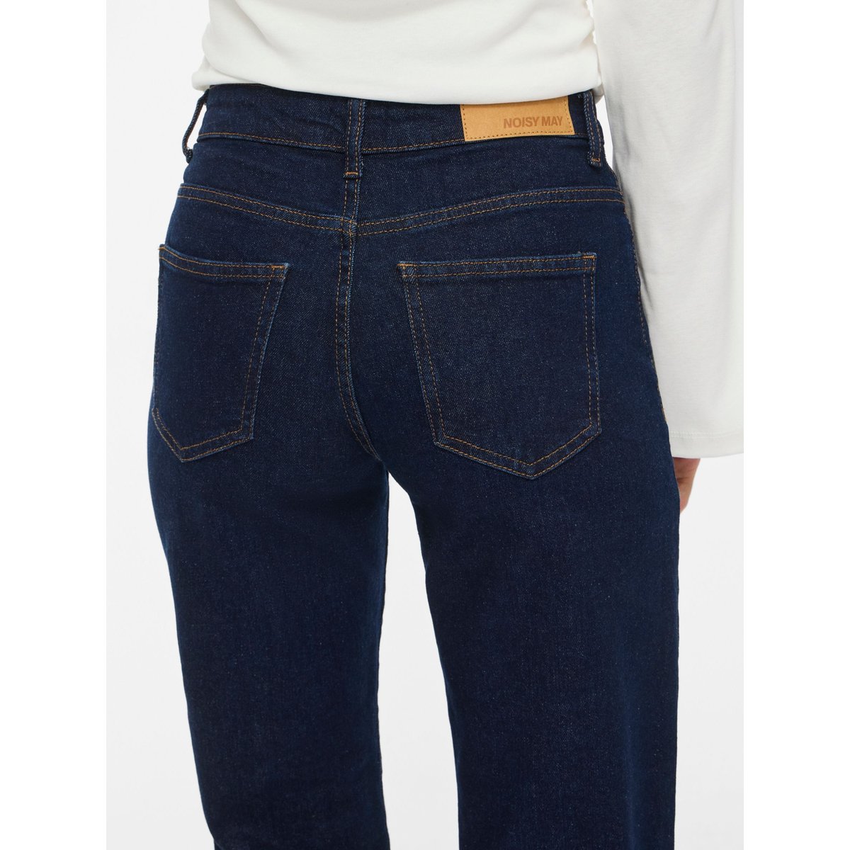 Jean Droit bleu - dark blue denim1, NOISY MAY