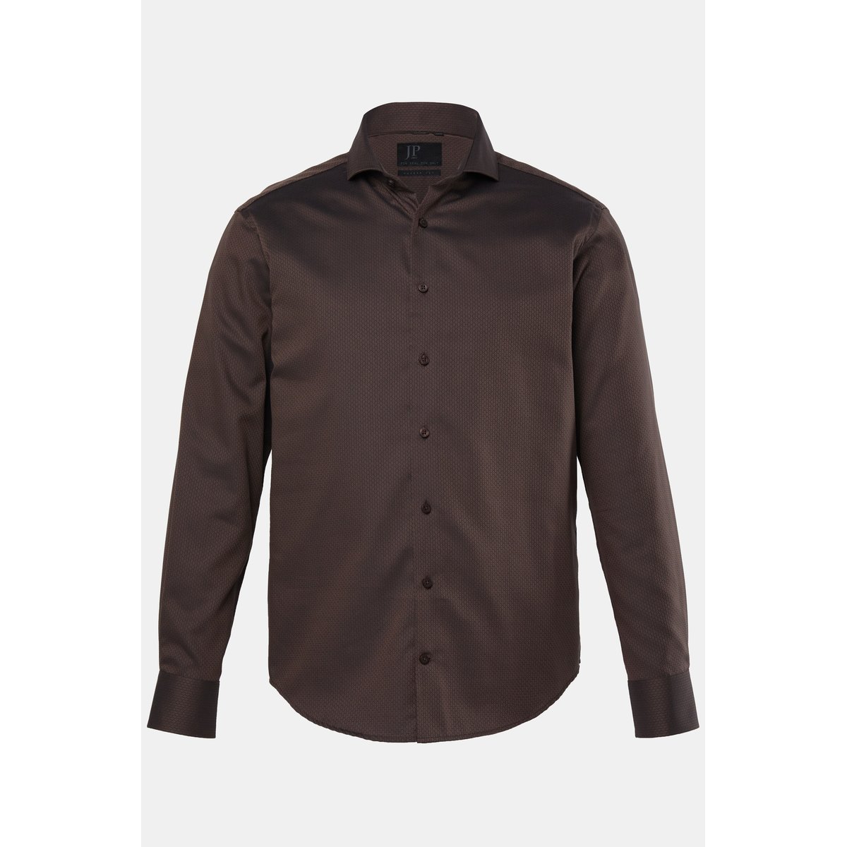 Chemise, manches longues noir marron, JP1880