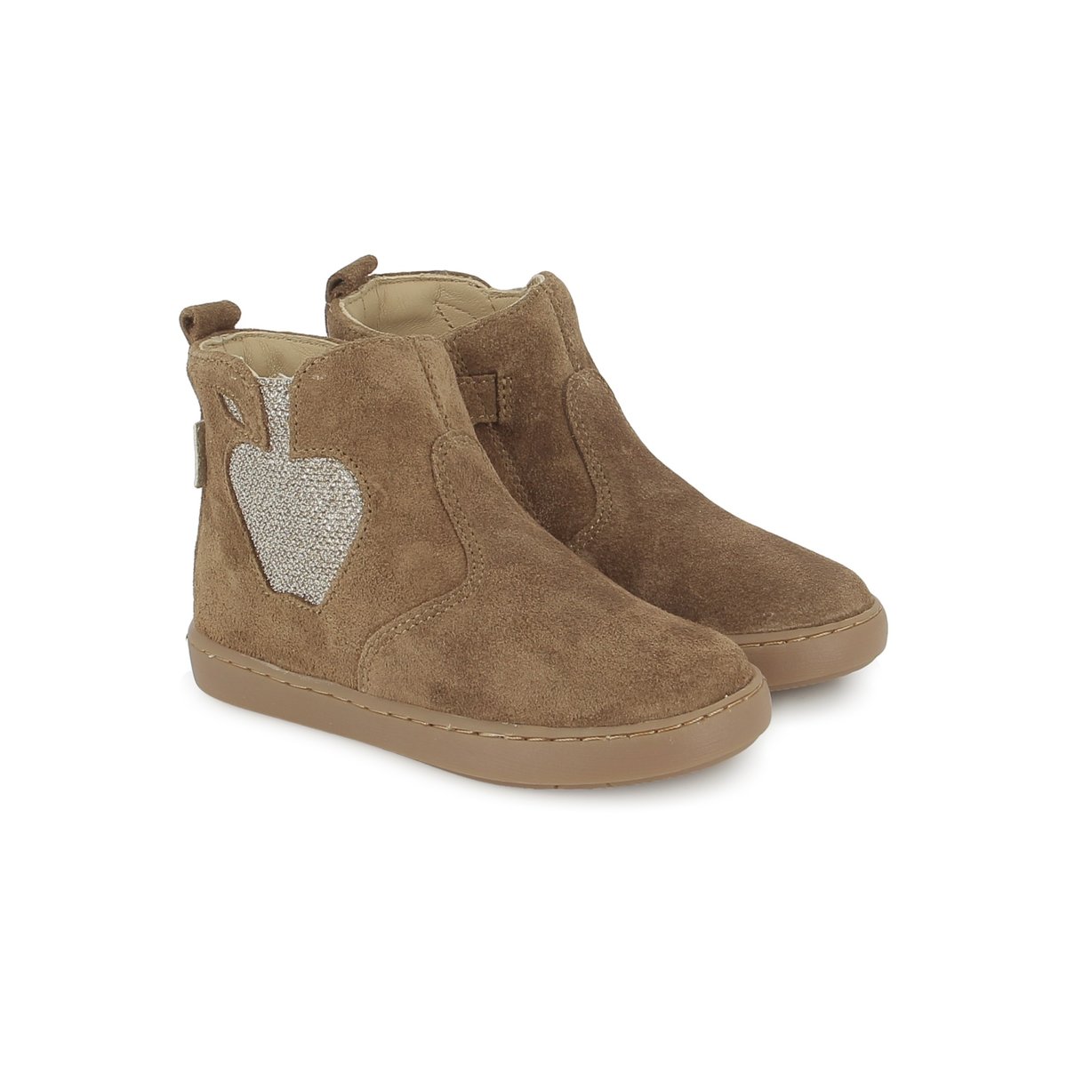 Bottine à Zip PLAY NEW APPLE camel, SHOO POM