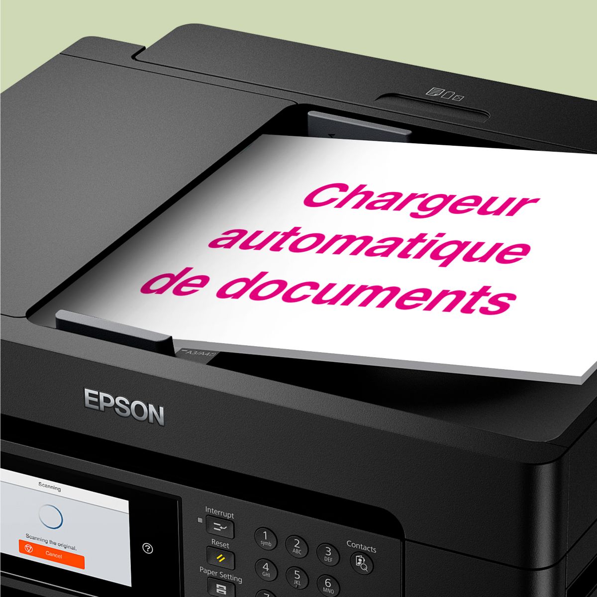 Imprimante jet d'encre WorkForce WF-7840DTWF couleur unique, EPSON