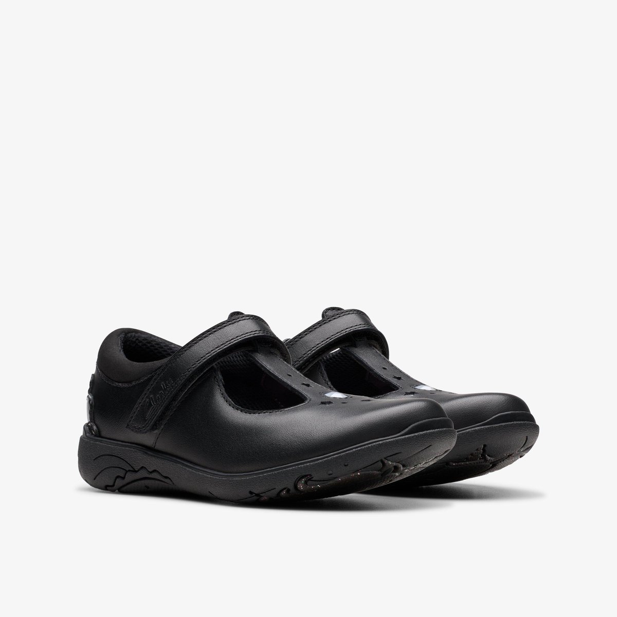 Derbies Cuir RELDA GEM K noir, CLARKS