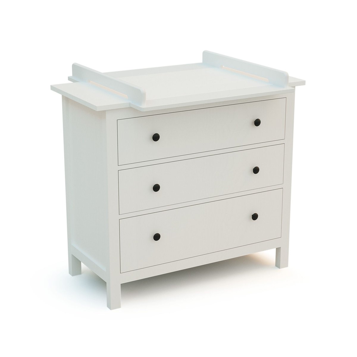Plan à langer universel pour commode bébé KIRA blanc, JURABABY