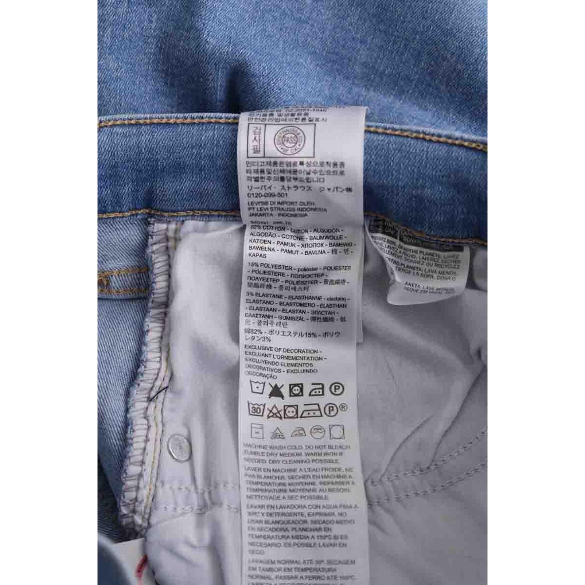 Jean droit - Très Bon État bleu, LEVI'S