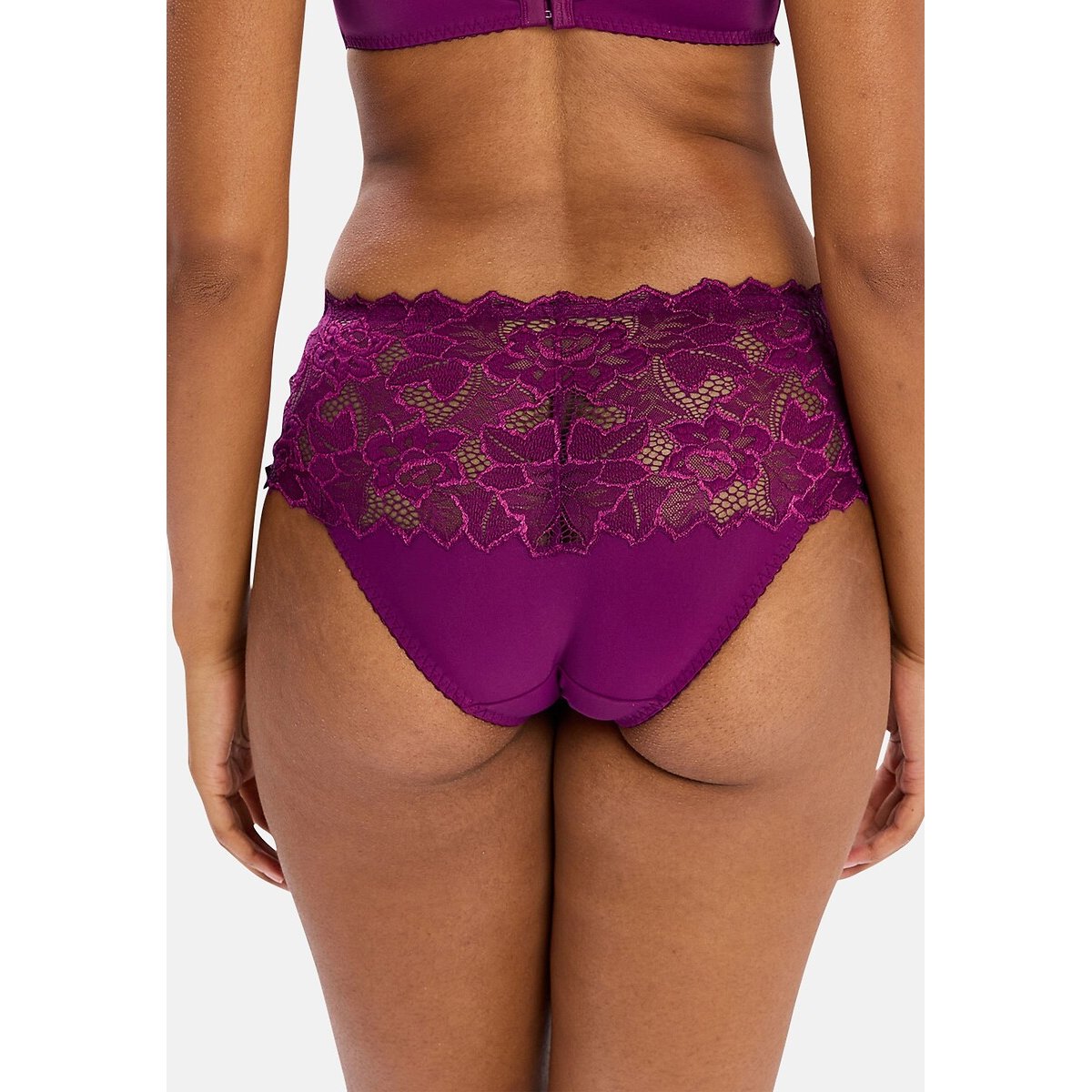 Culotte dentelle Arum magenta, SANS COMPLEXE