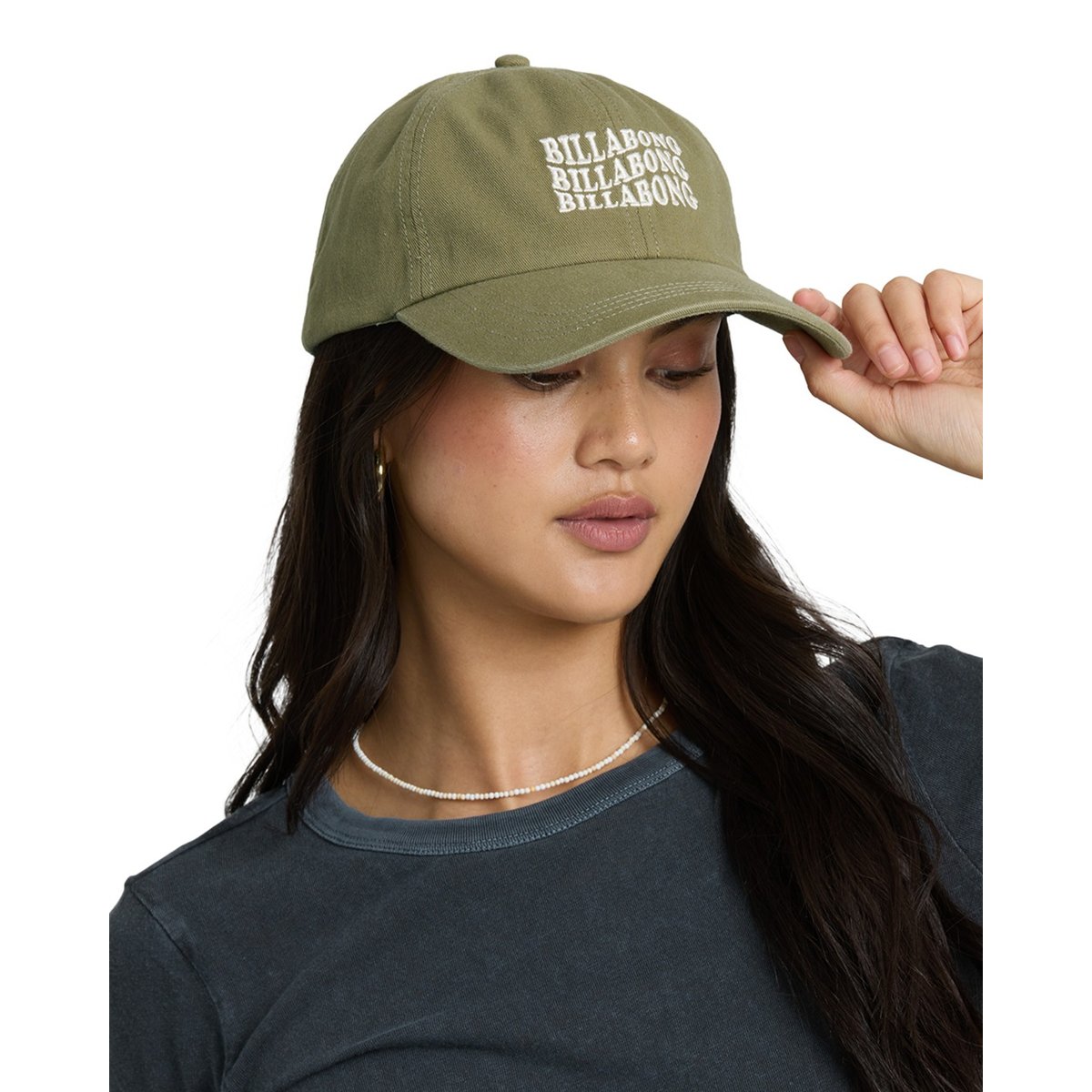 Casquette en velours côtelé DAD vert cactus, BILLABONG