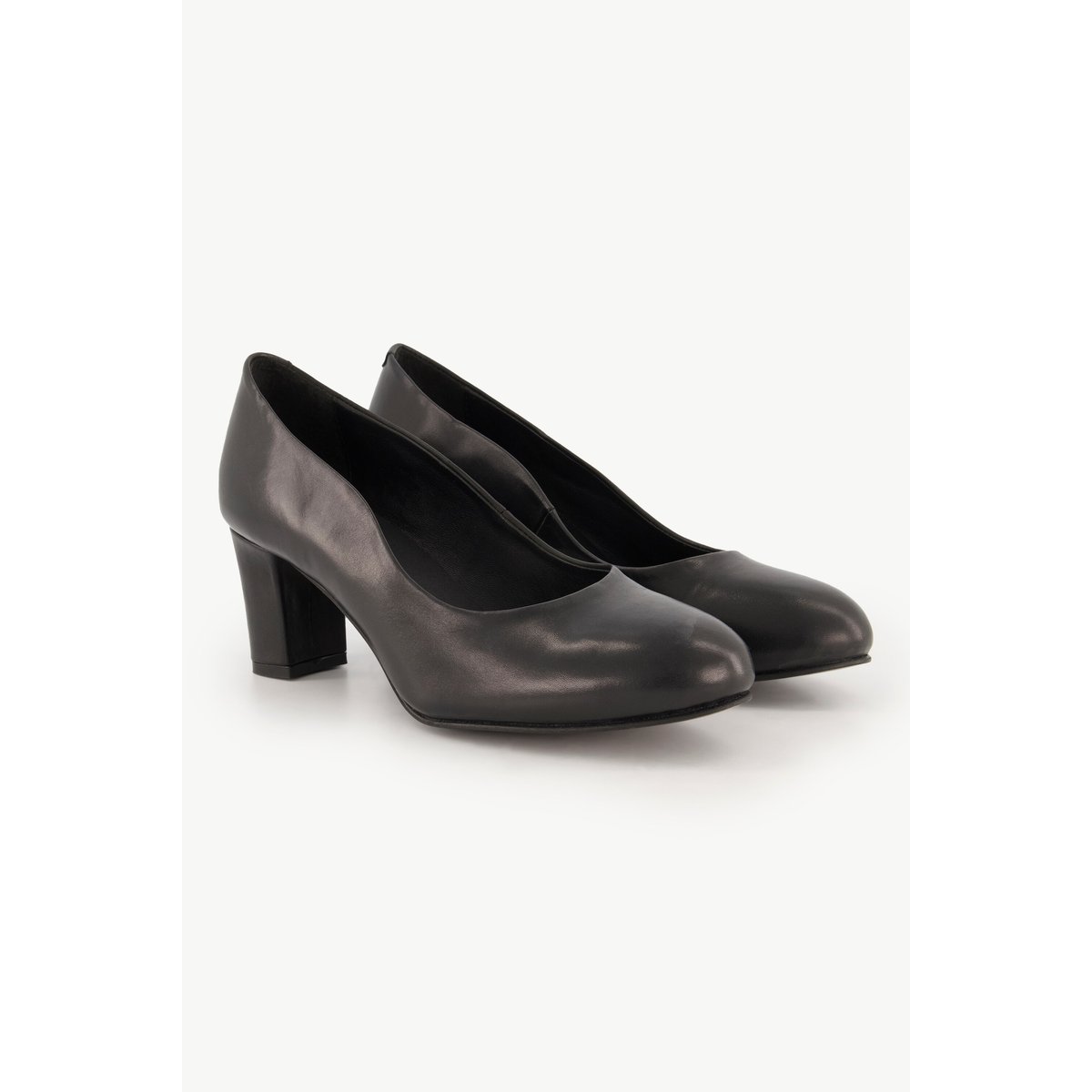 Escarpins a plateforme noir La Redoute Collections Plus La Redoute