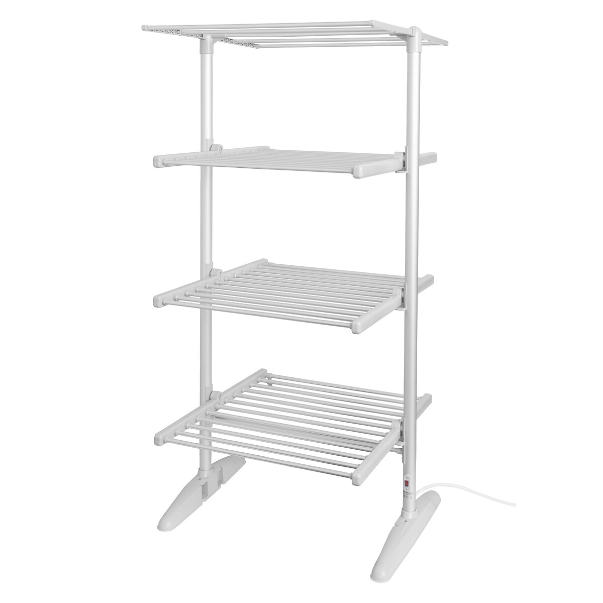 4-Tier Heated Airer white, PIFCO