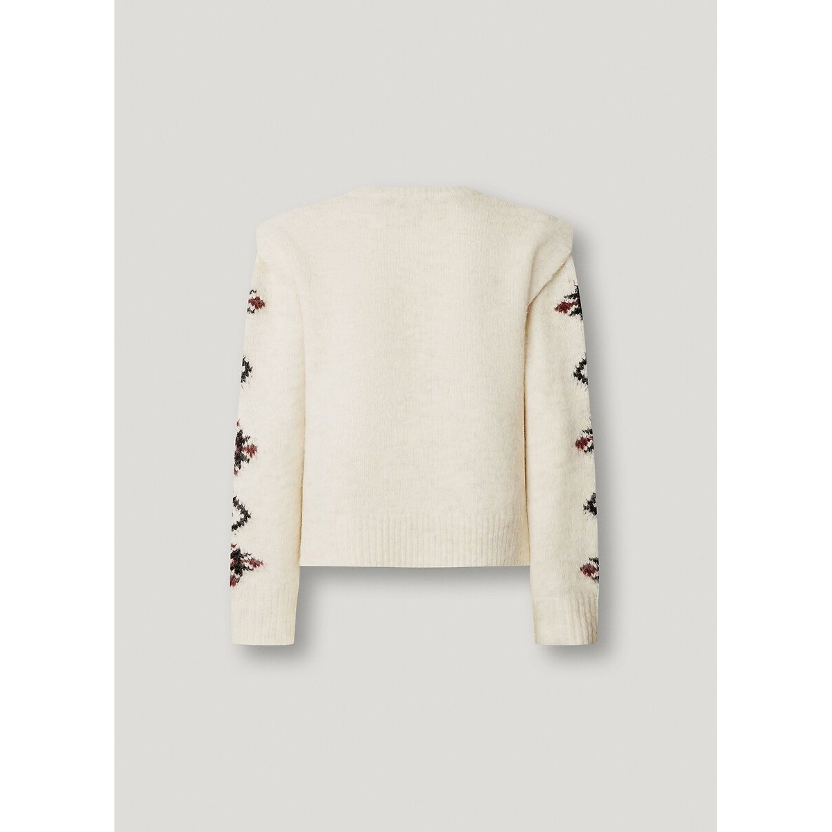 Pull manches longues à motif ecru, PEPE JEANS