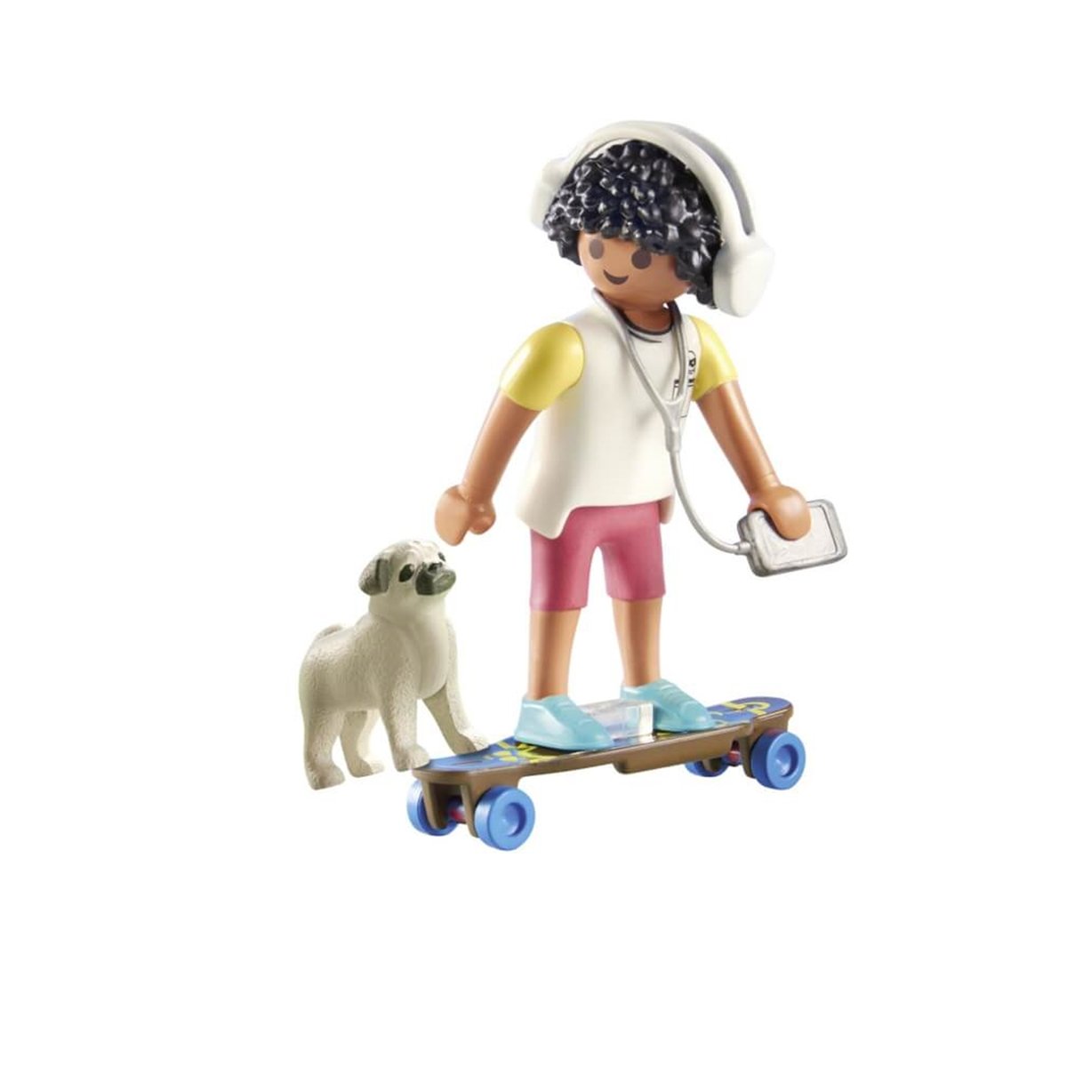 Adolescent avec chien multicolore, PLAYMOBIL