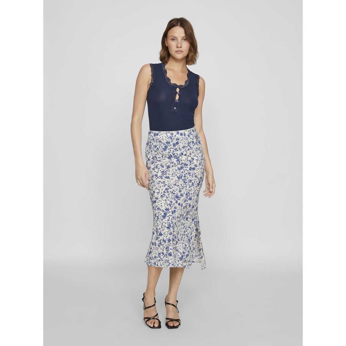 Jupe Longue mazarine blue, VILA