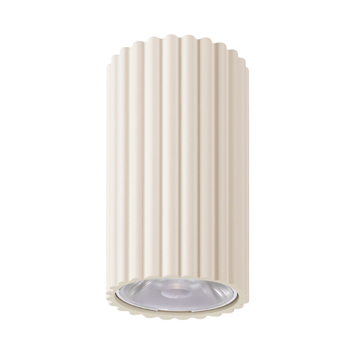 Plafonnier Aluminium Beige LED 1 Ivar beige, EDEN