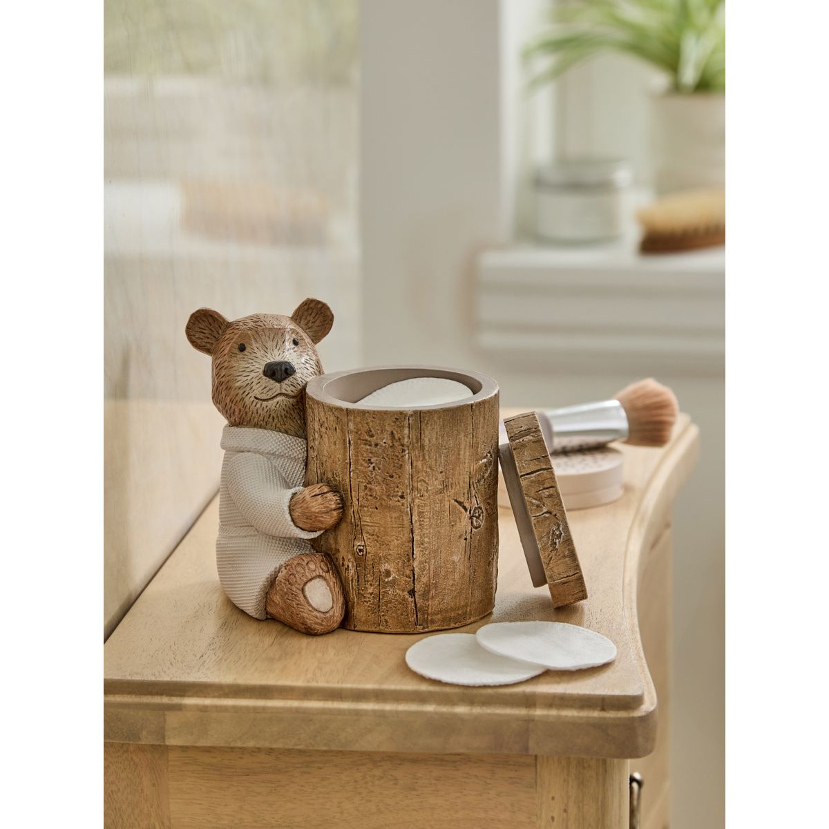 Pot de rangement spa bertie bear naturel, NEXT