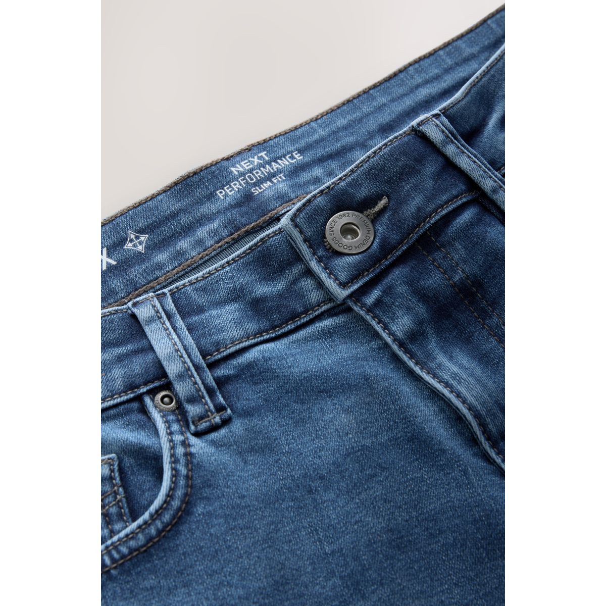 Jean motionflex bleu moyen, NEXT