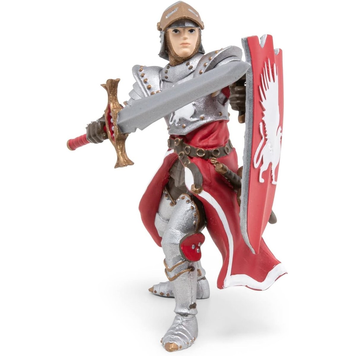 Figurine Chevalier griffon rouge, PAPO