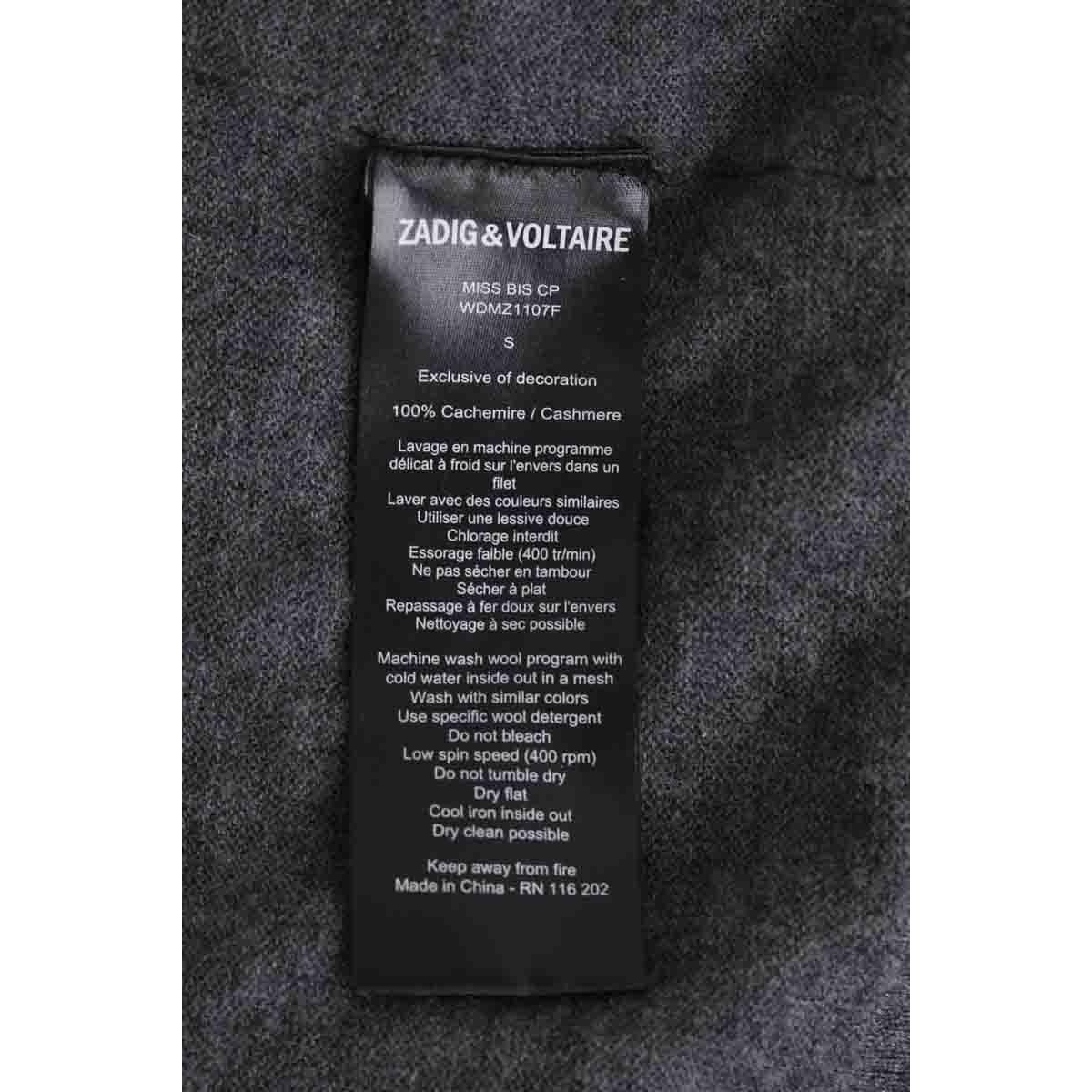 Pull - Très Bon État gris, ZADIG&VOLTAIRE