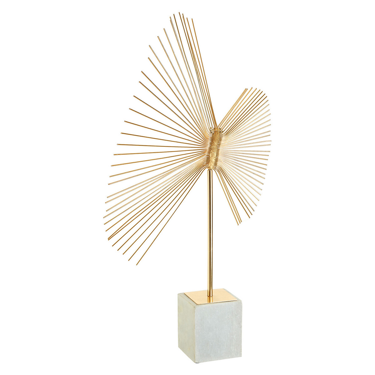 Abstract Gold Mirano Spiral Sculpture gold, FIFTY FIVE SOUTH