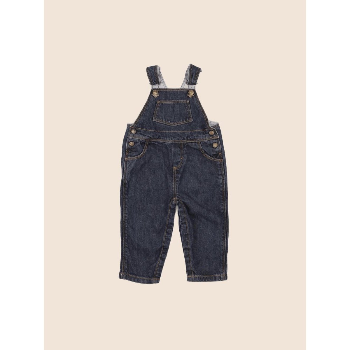 Salopette - Très bon état bleu, PETIT BATEAU
