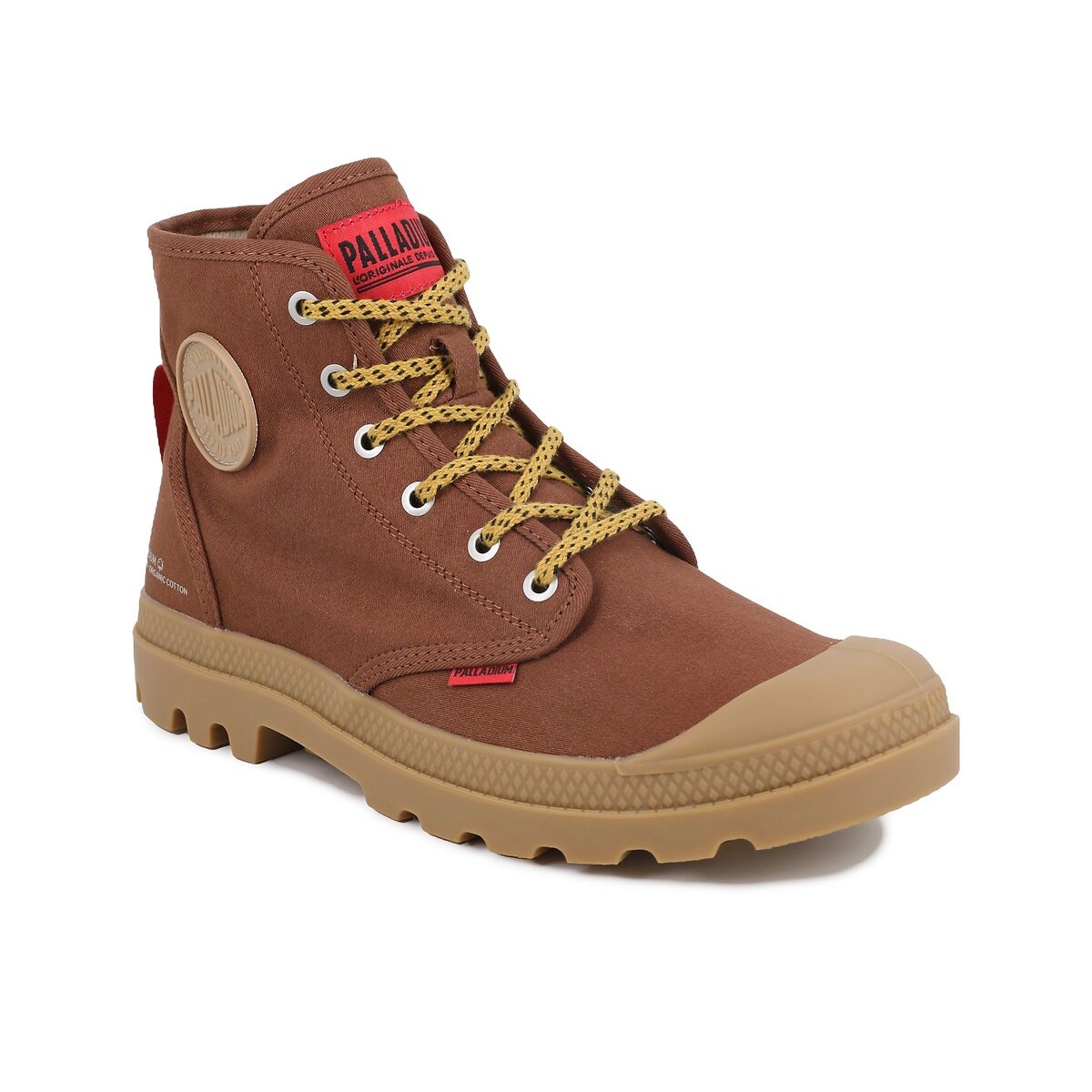 Pampa Hi HTG Gum High Top Trainers brown, PALLADIUM