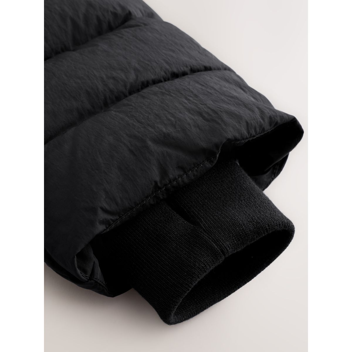 Manteau matelassé imperméable noir, NEXT