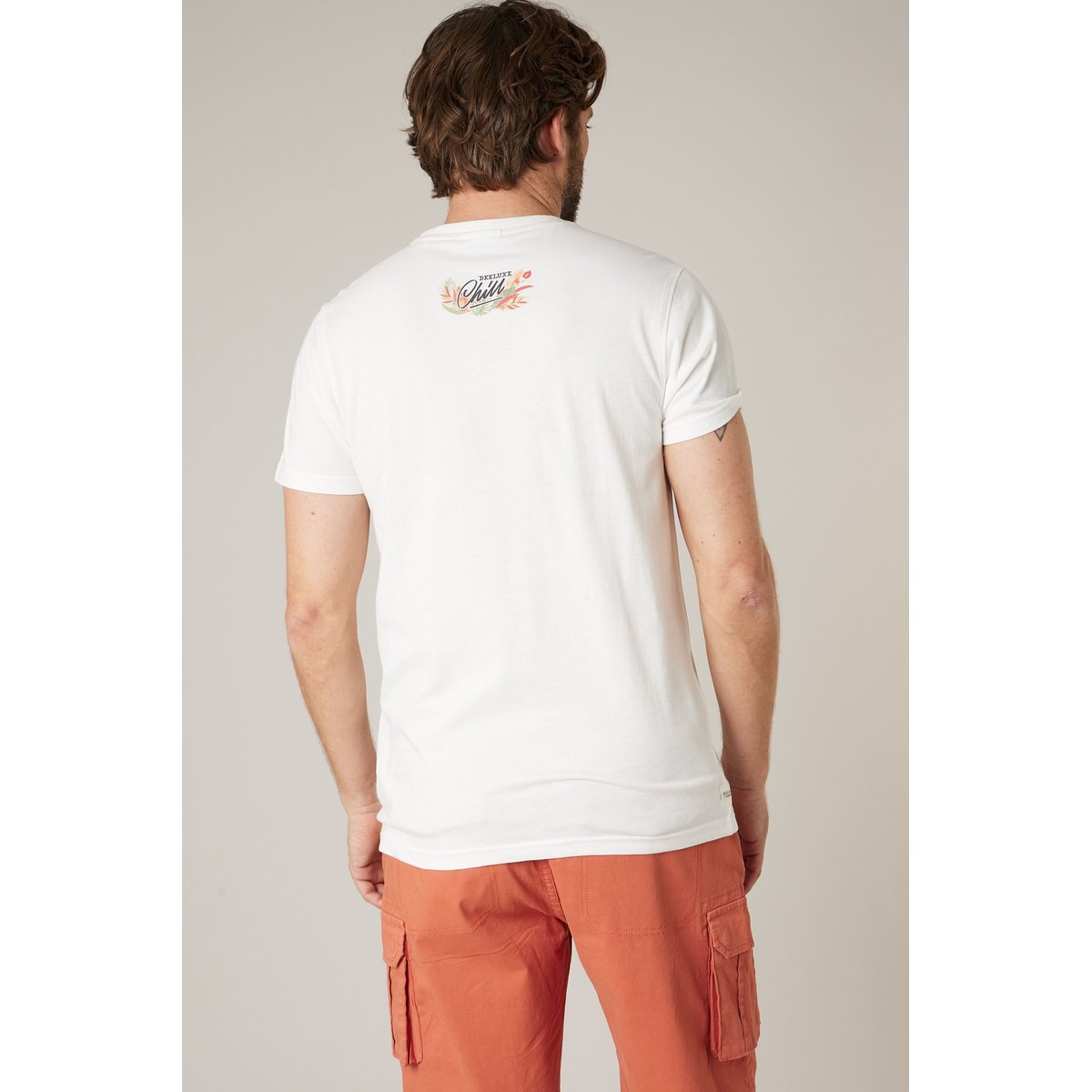 T-shirt homme en coton JEK natural, DEELUXE