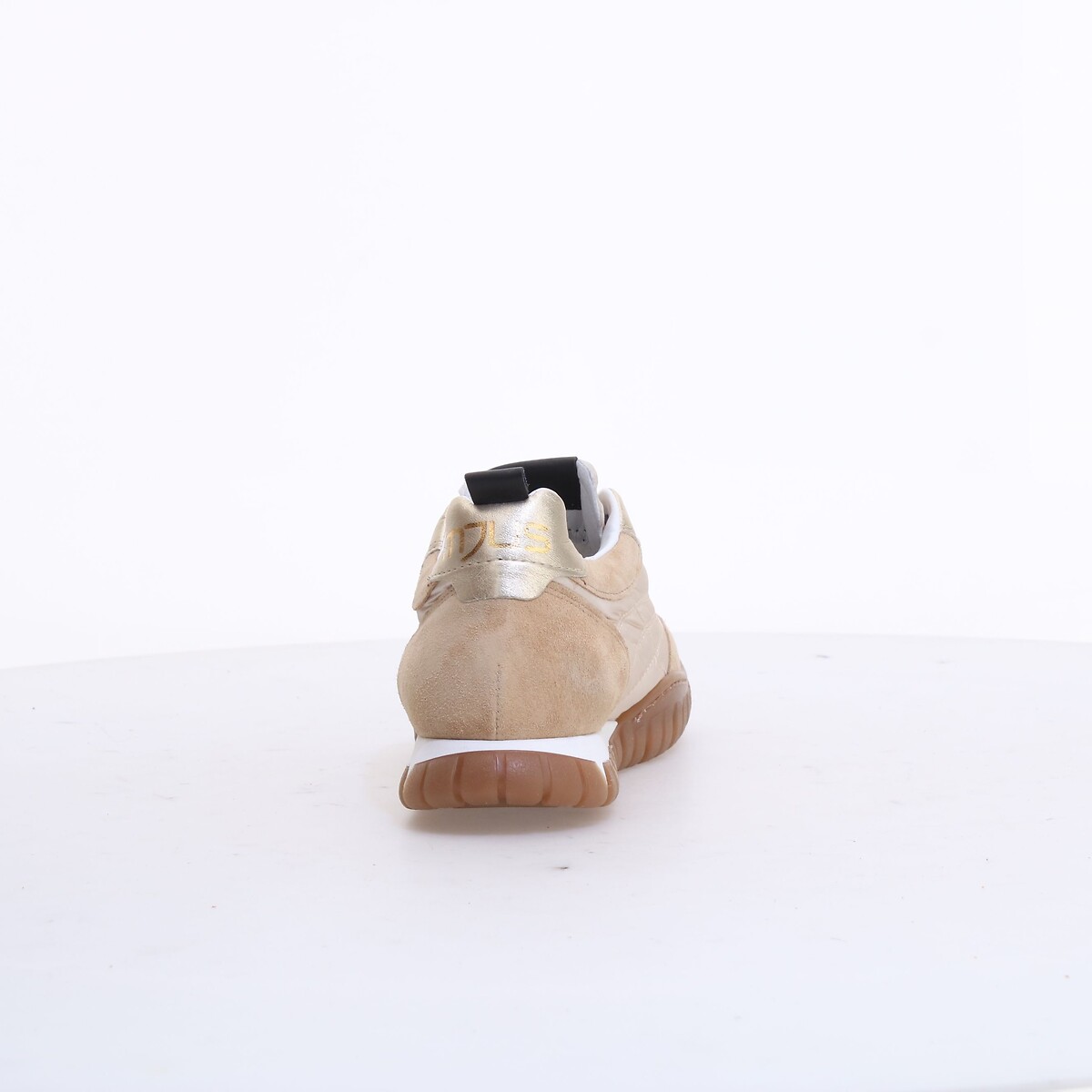 Sneakers, verschillende materialen camel, MJUS