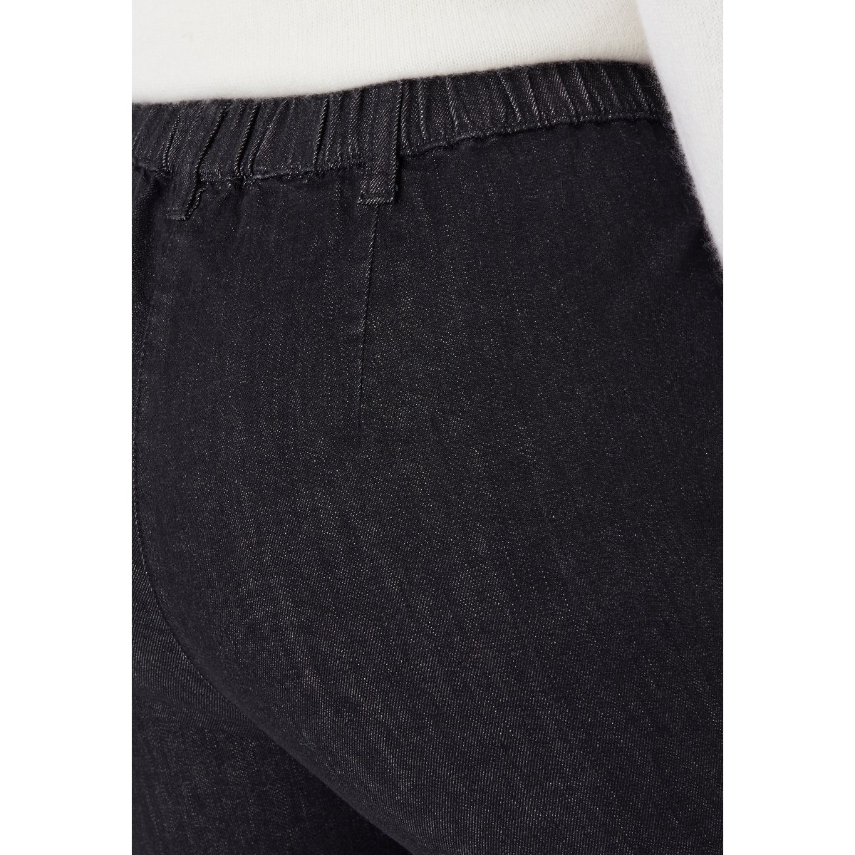 Jean effet ventre plat - Petite noir, DAMART