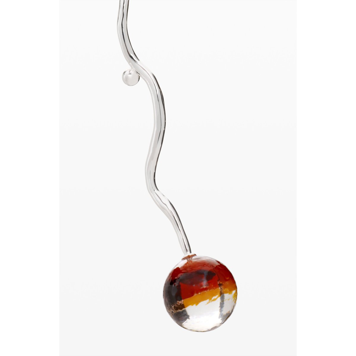 Boucles d’oreilles émaillées zalio noir, DESIGUAL