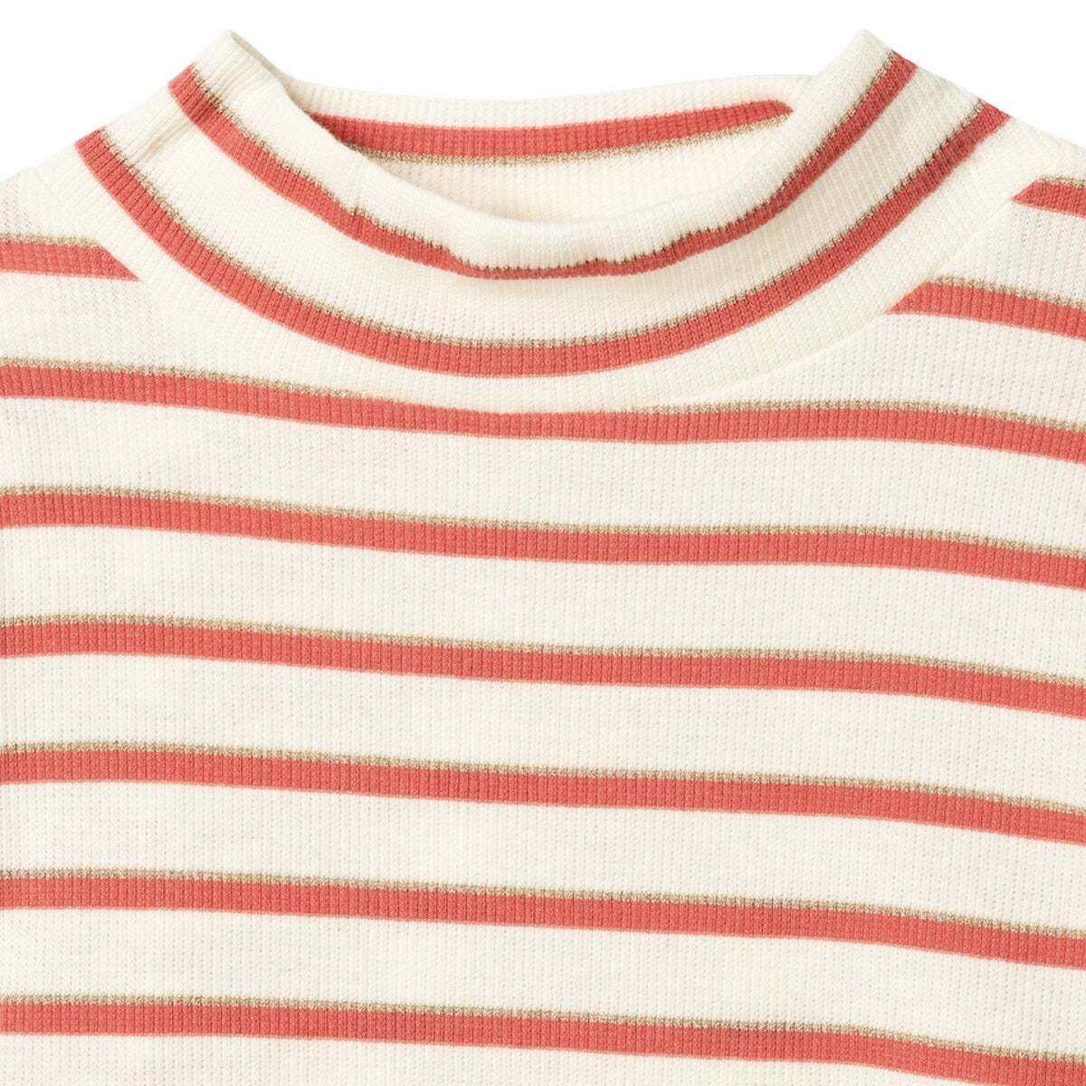 T-Shirt À Manches Longues À Rayures blanche mousse, PEPE JEANS