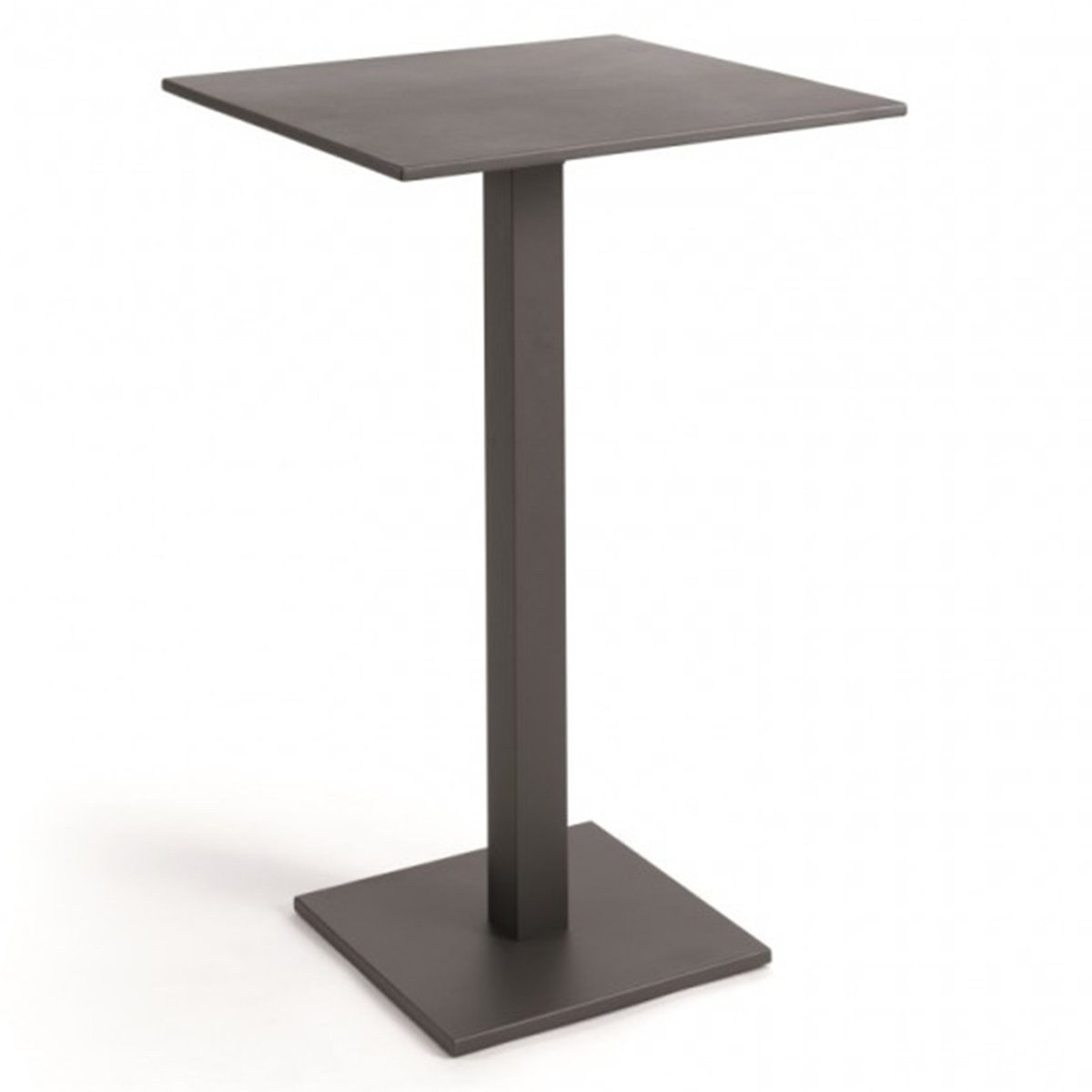 Table de bar pliante en aluminium, PRADA gris, GESCOVA